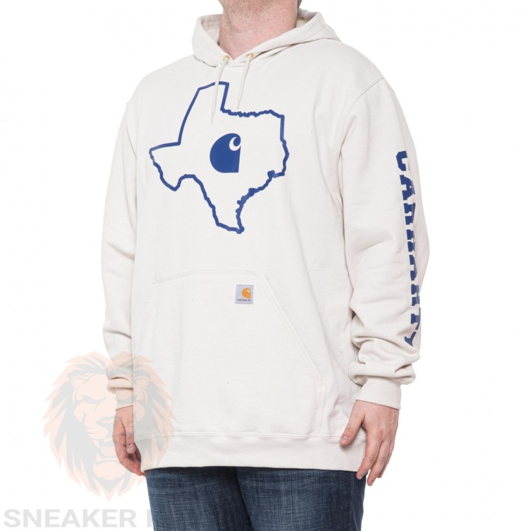 Худі Carhartt loose fit midweight texas logo hood